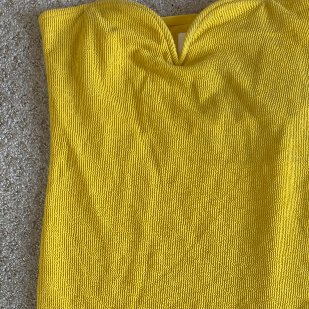 Brand new H&M textured Strapless mini dress- Unused - Picture 3 of 6